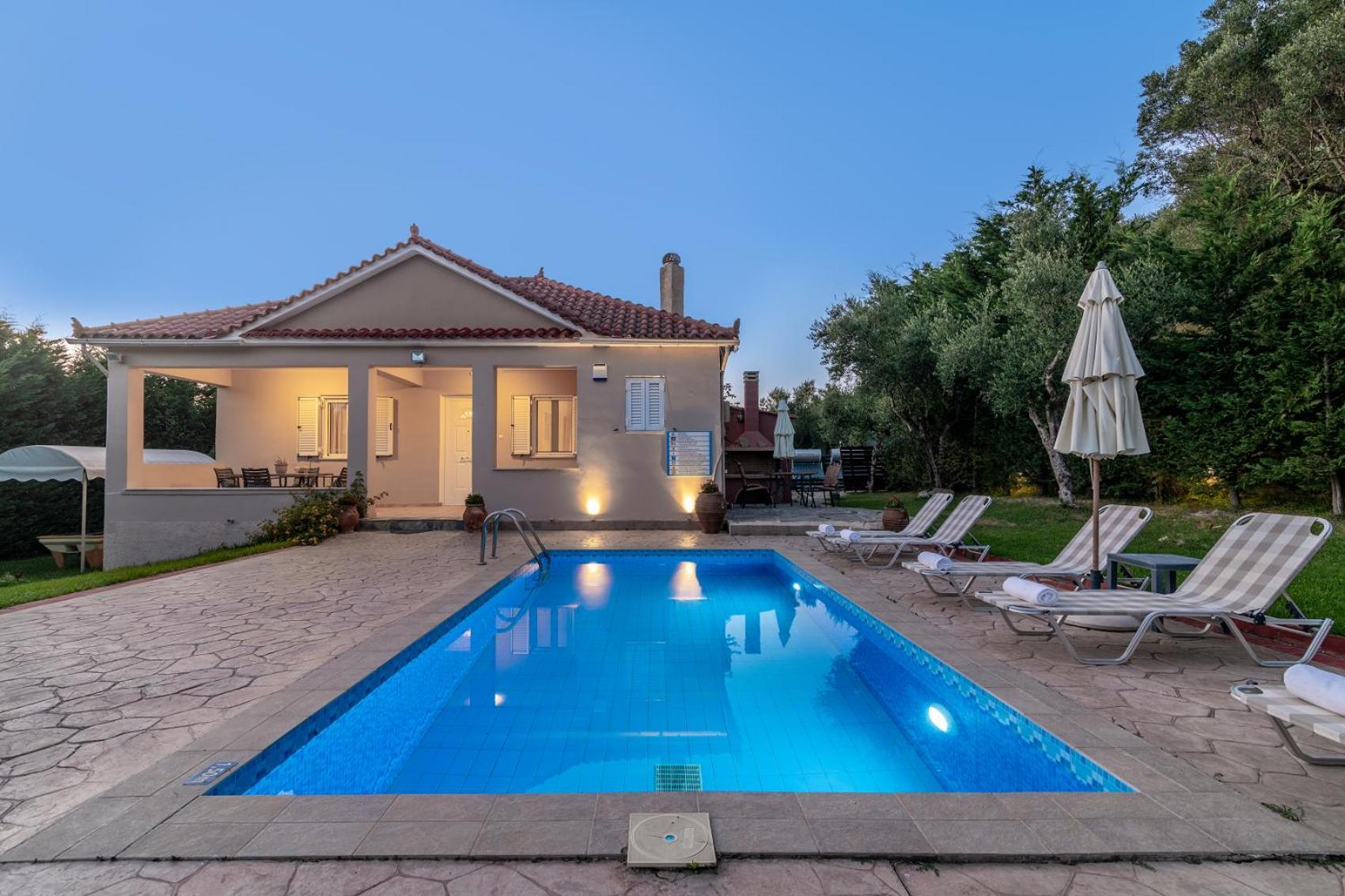 Planos Villa Exterior foto